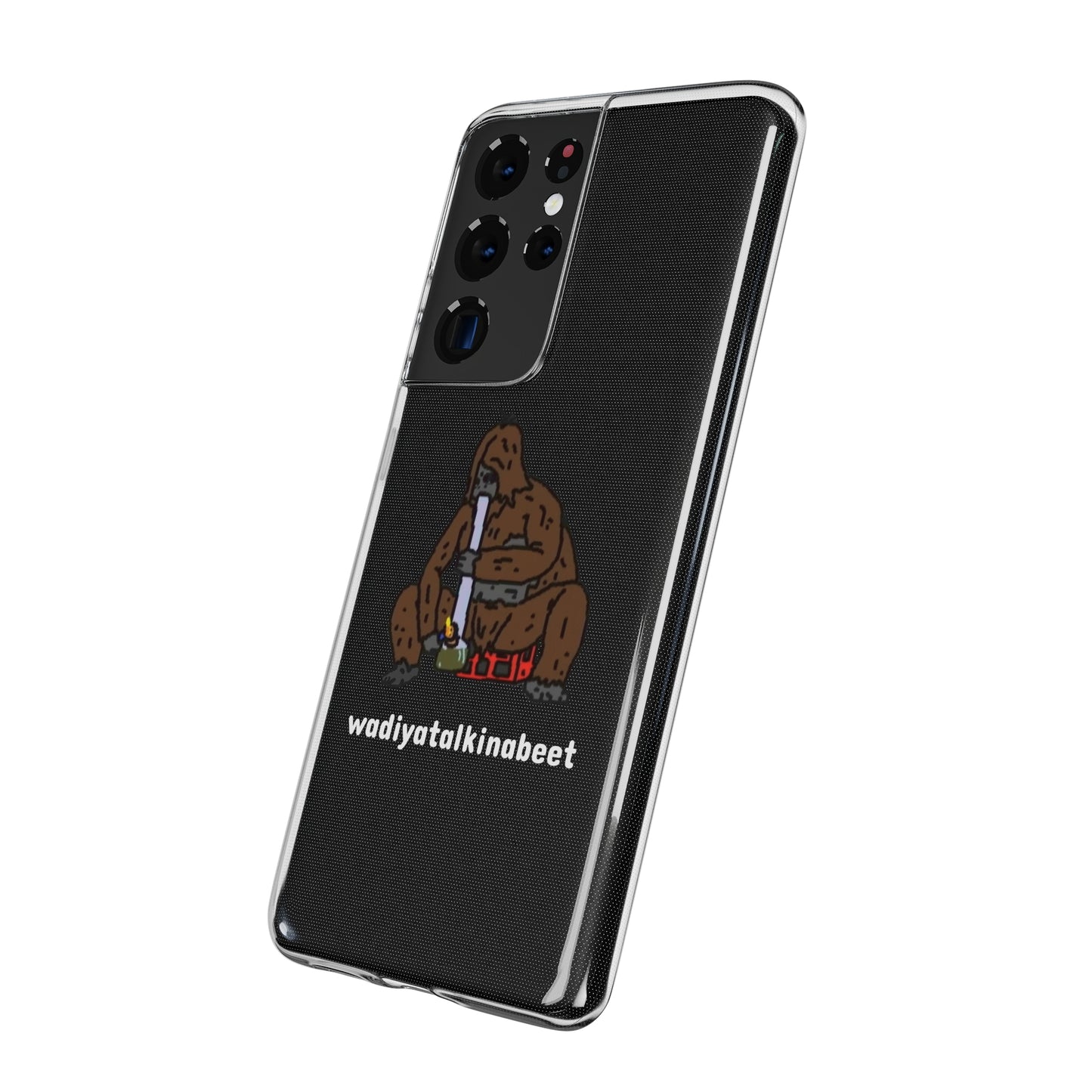 Sassy x Bong Clear Phone Case