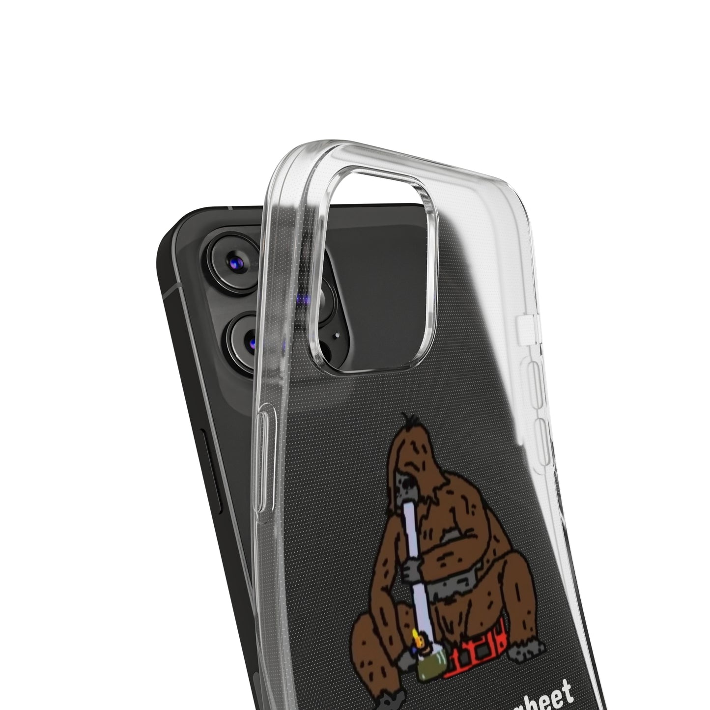 Sassy x Bong Clear Phone Case