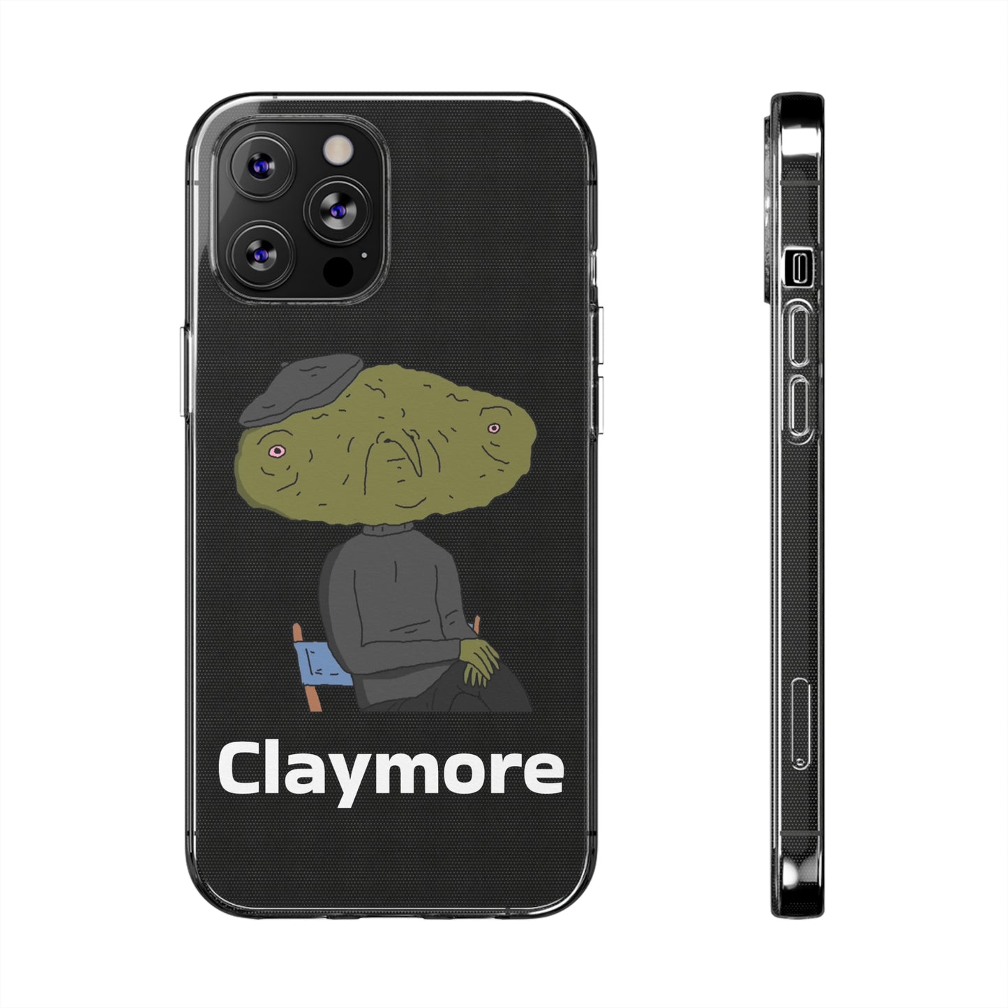 Claymore Clear Silicone Phone Case