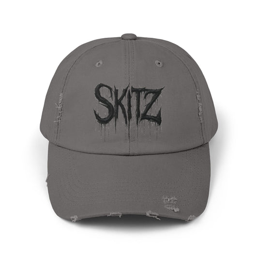 SKITZ METAL Distressed Hat