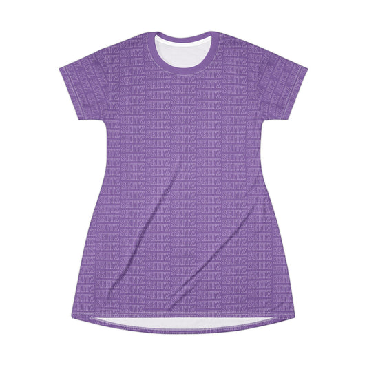 SKITZ T-Shirt Dress - Baby Purple