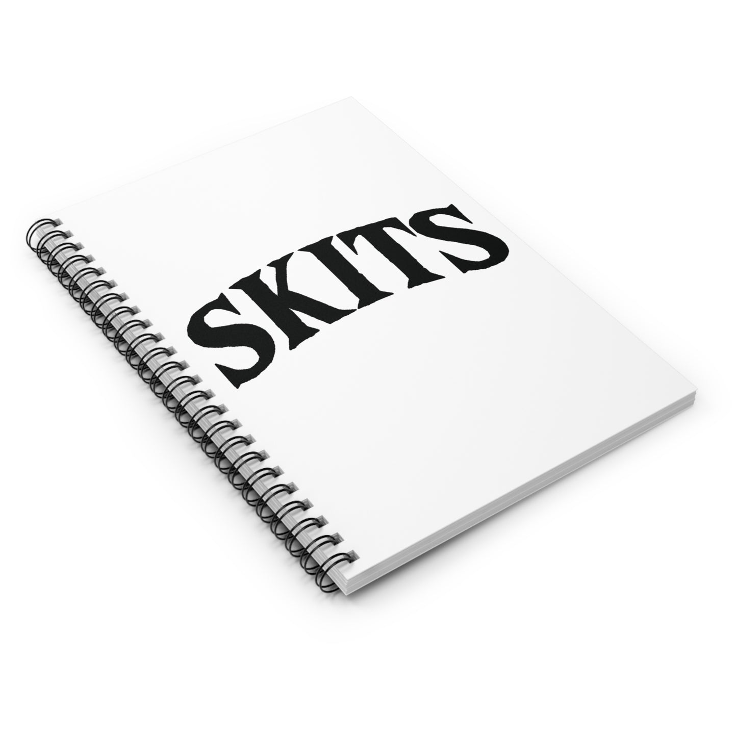SKITS Spiral Notebook White v1