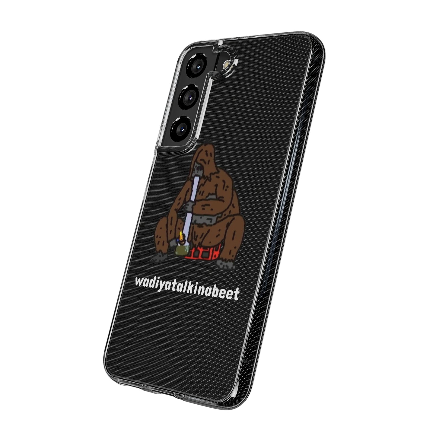 Sassy x Bong Clear Phone Case