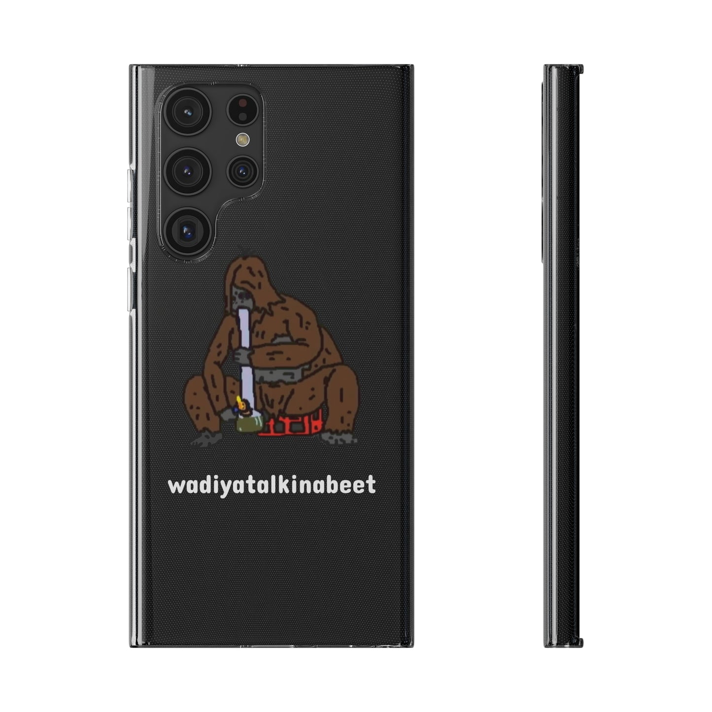 Sassy x Bong Clear Phone Case