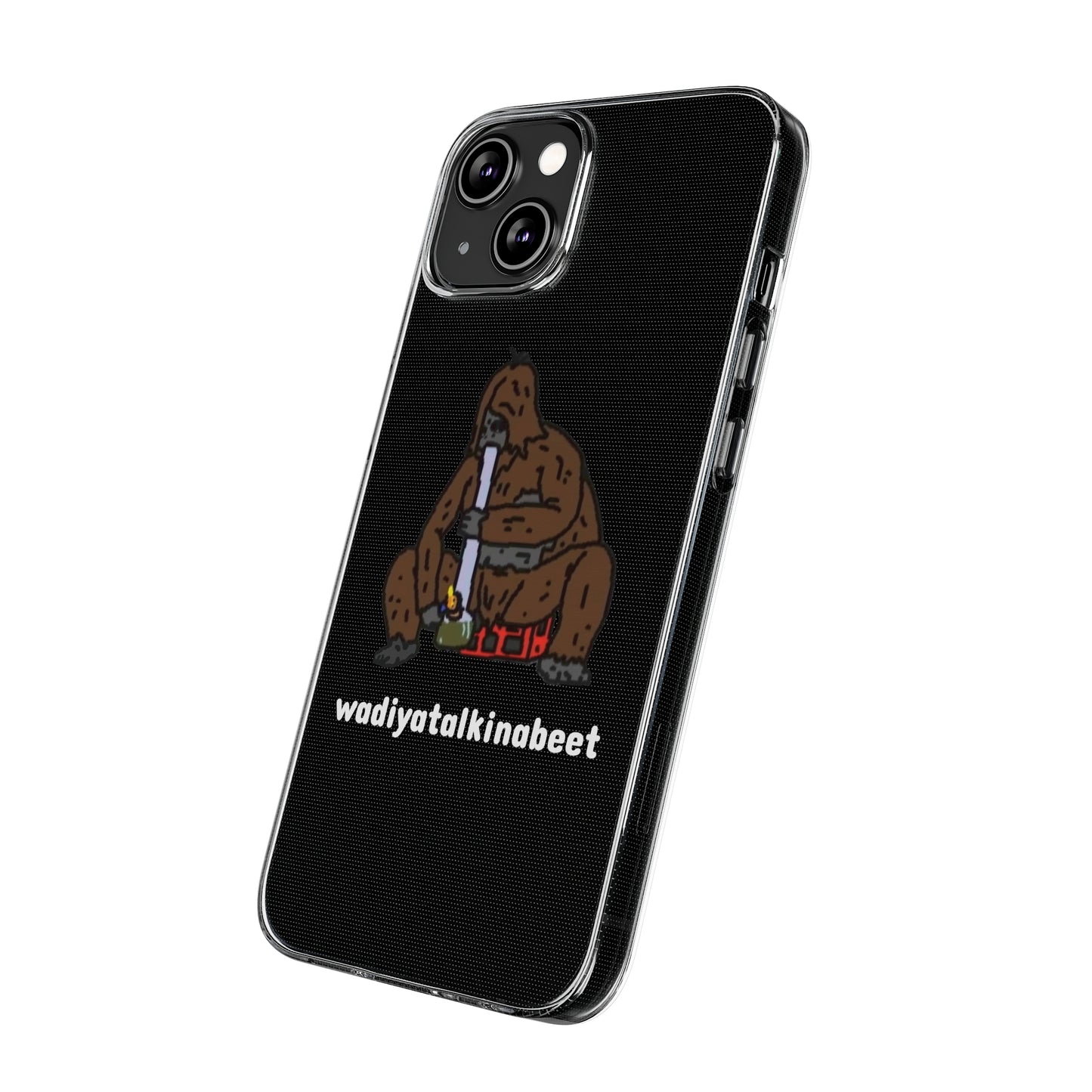 Sassy x Bong Clear Phone Case
