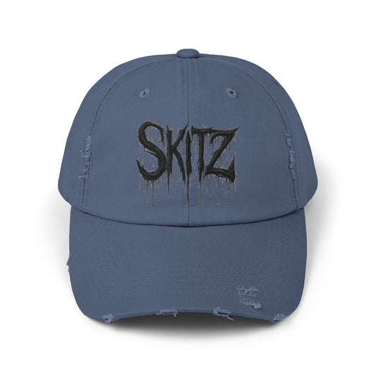 SKITZ METAL Distressed Hat