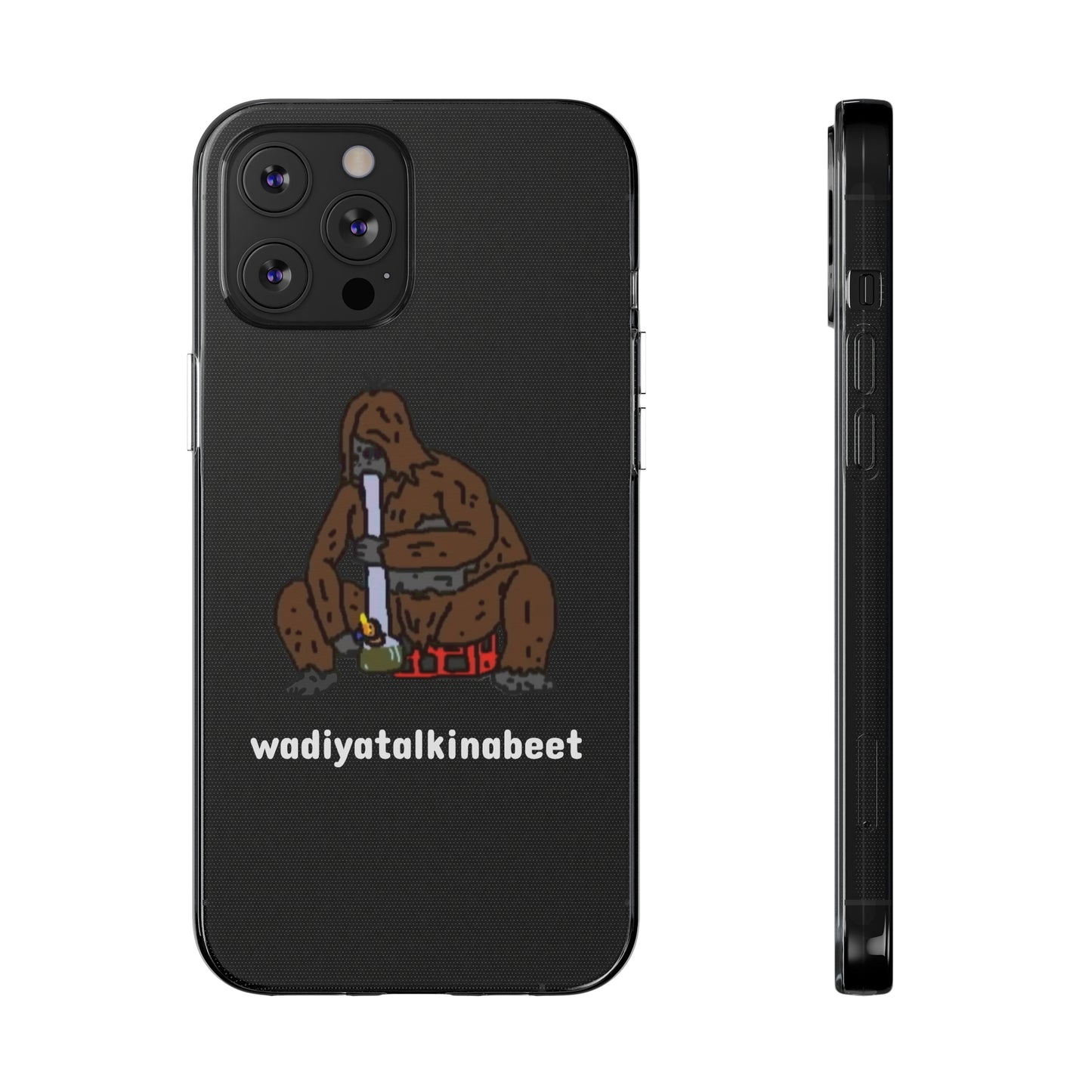 Sassy x Bong Clear Phone Case
