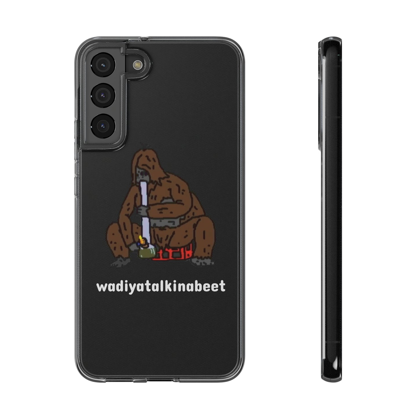 Sassy x Bong Clear Phone Case