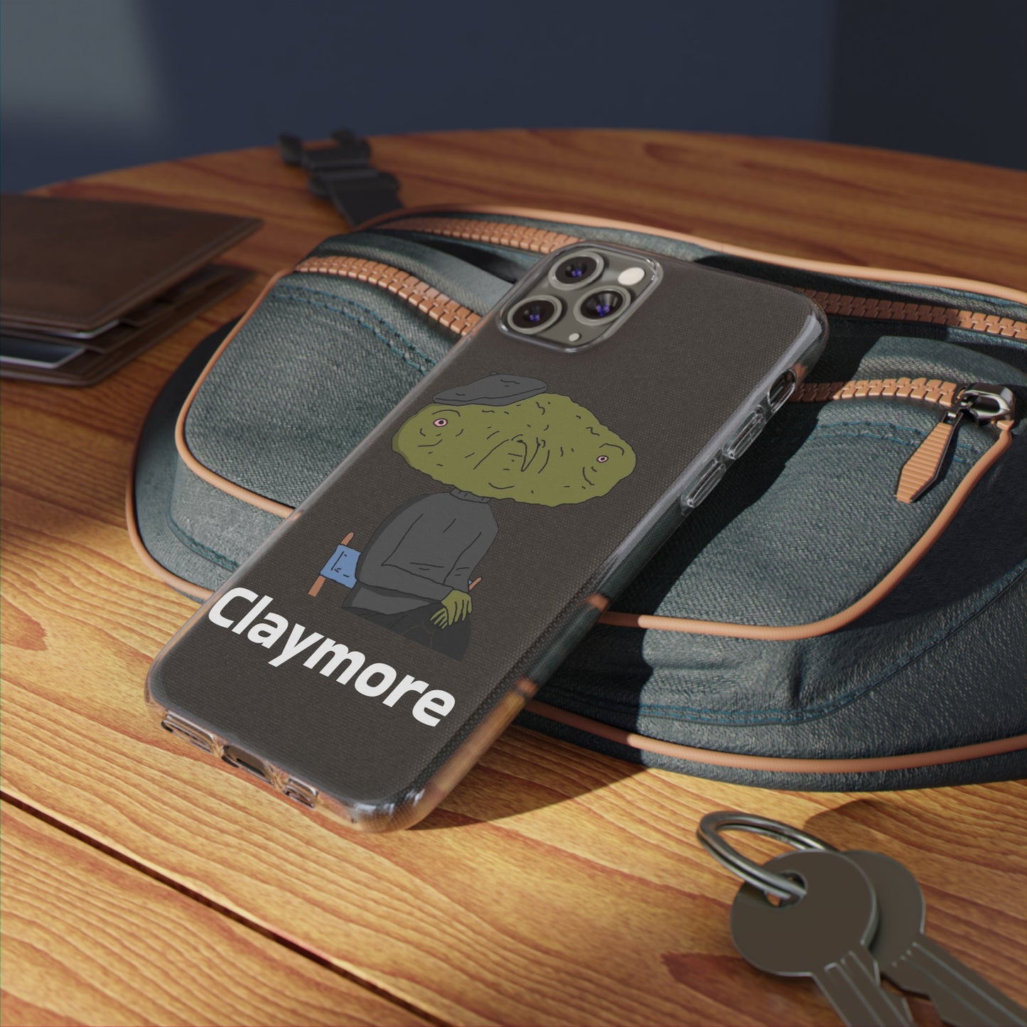 Claymore Clear Silicone Phone Case