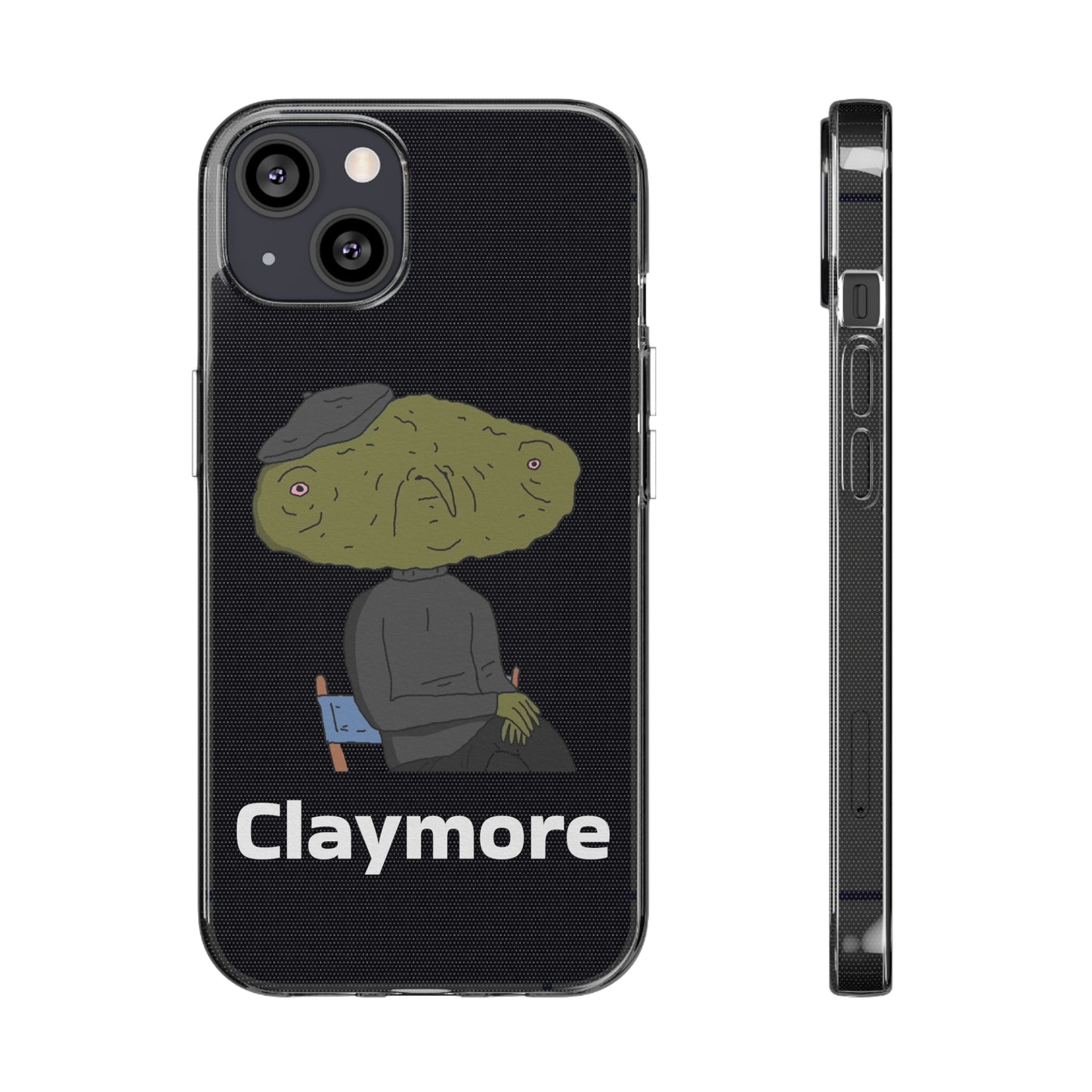 Claymore Clear Silicone Phone Case