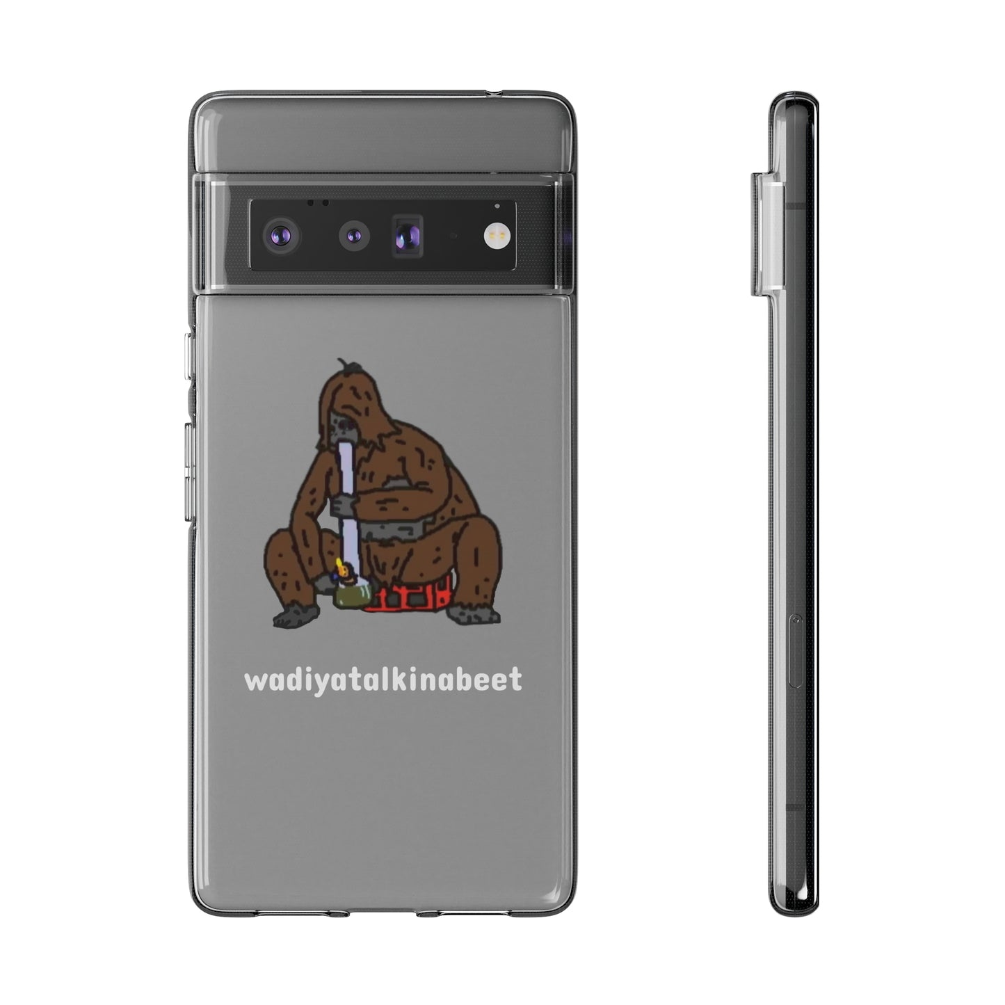 Sassy x Bong Clear Phone Case