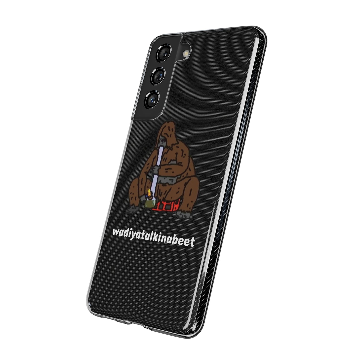 Sassy x Bong Clear Phone Case