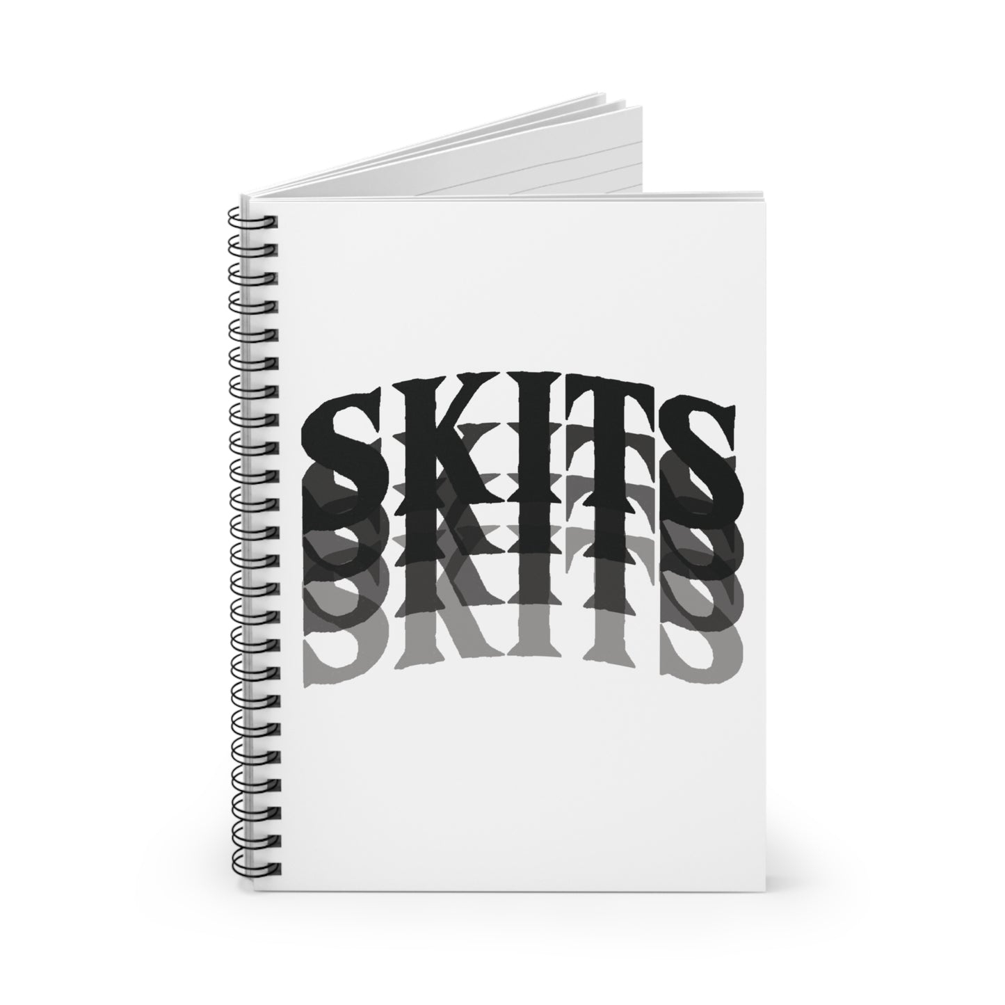 SKITS Spiral Notebook White v2
