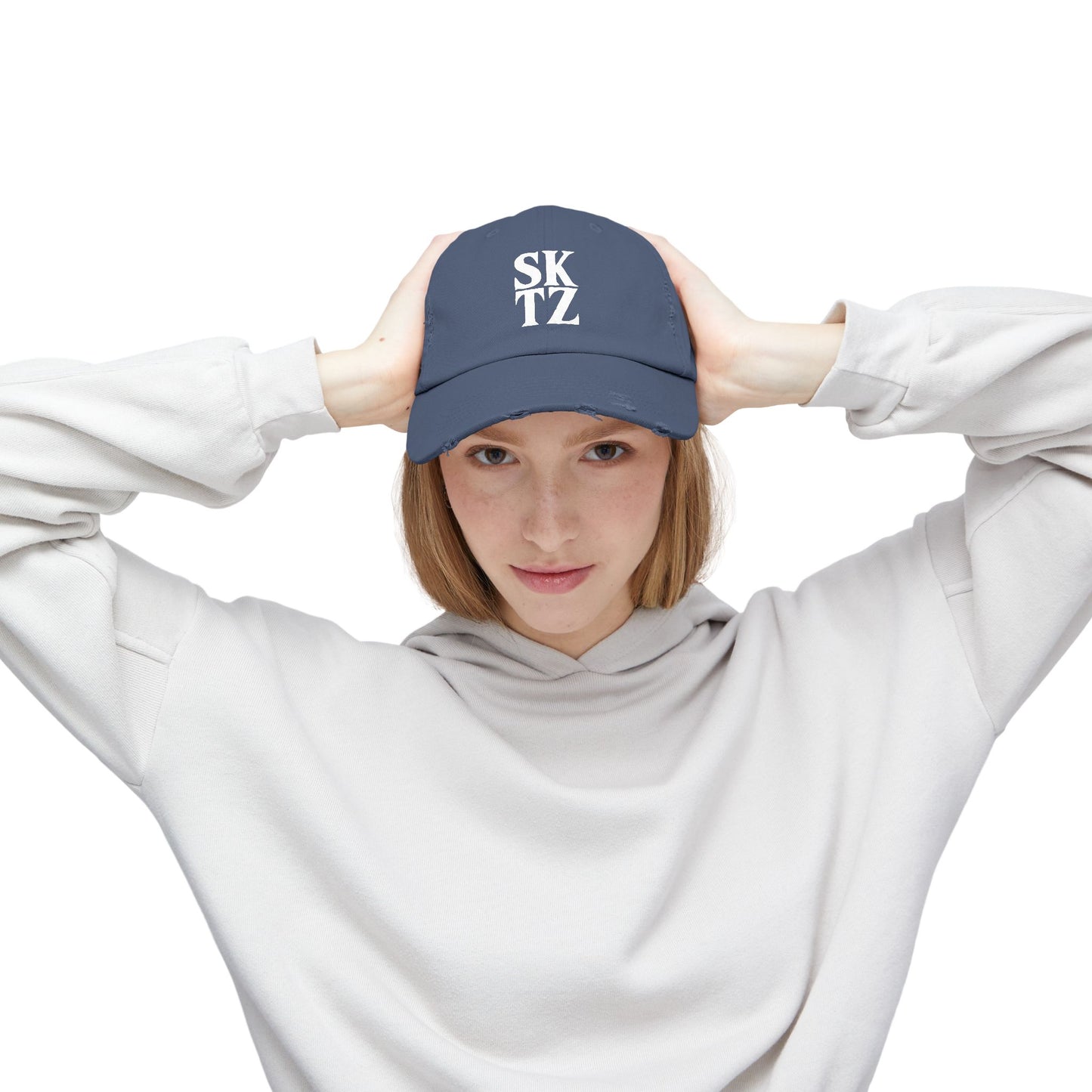 SKITZ Distressed Hat v2