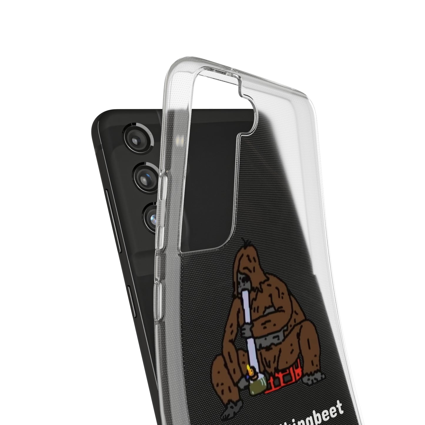Sassy x Bong Clear Phone Case