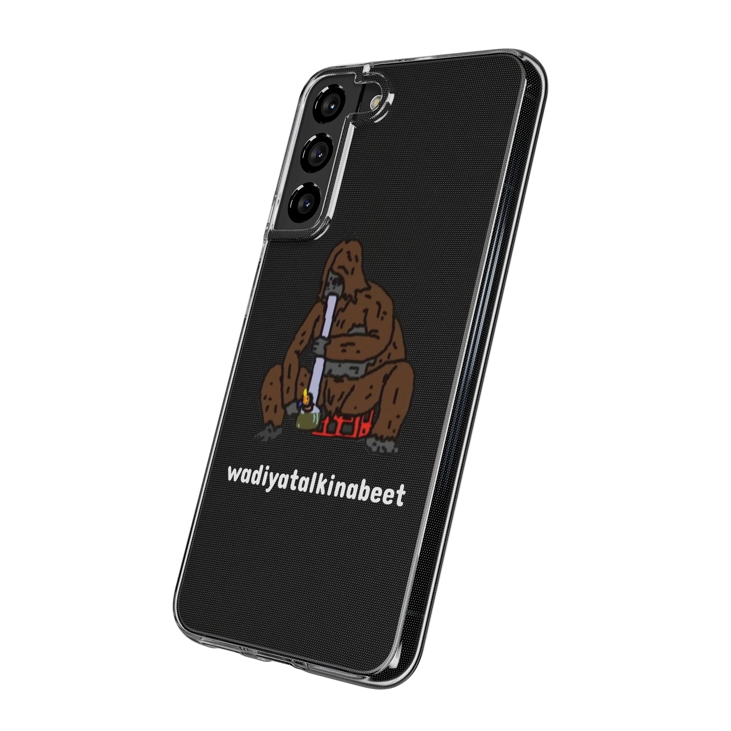 Sassy x Bong Clear Phone Case