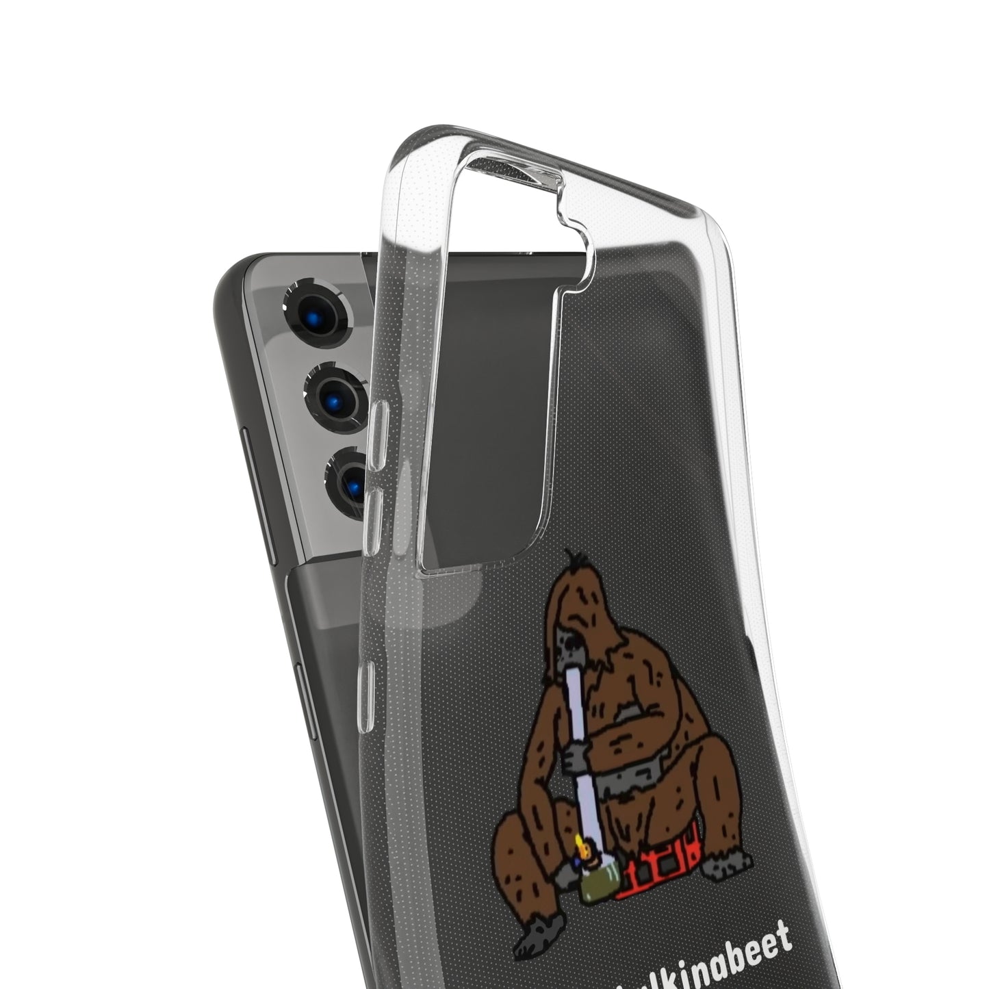 Sassy x Bong Clear Phone Case