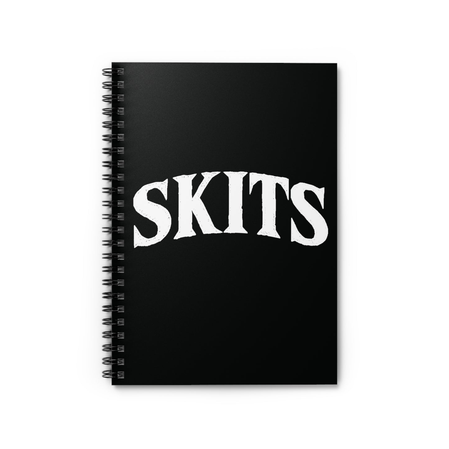 SKITS Spiral Notebook Black v1