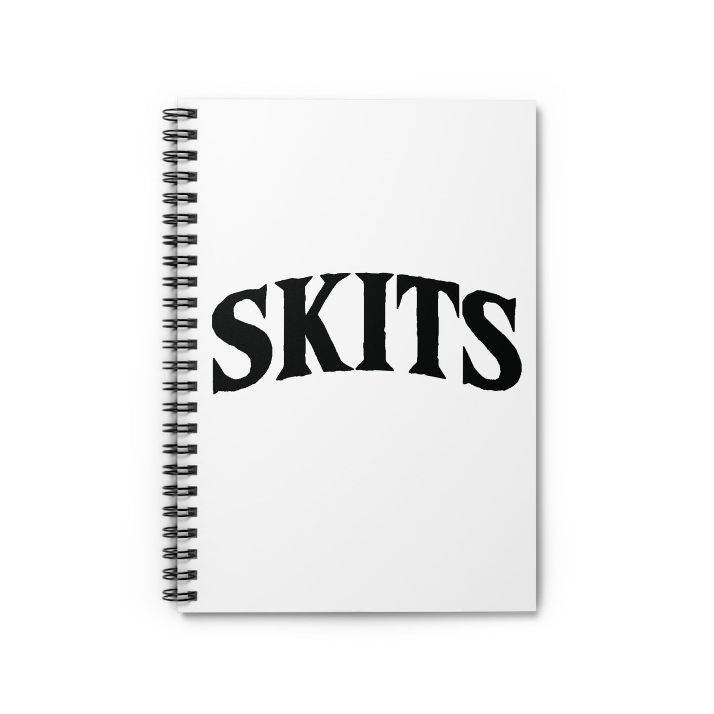 SKITS Spiral Notebook White v1