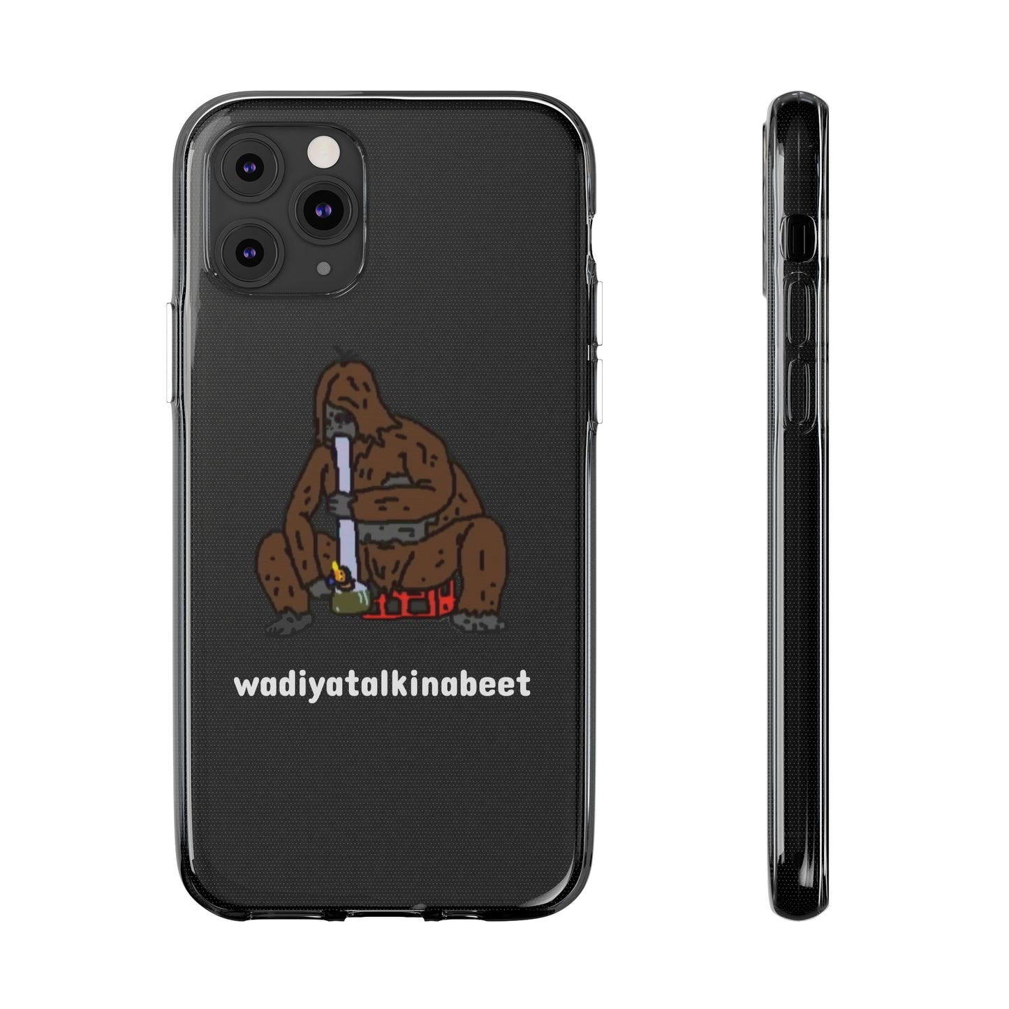 Sassy x Bong Clear Phone Case