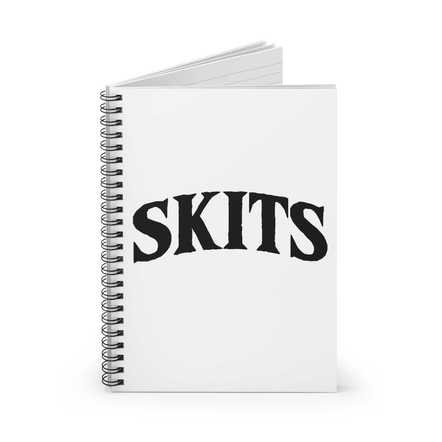 SKITS Spiral Notebook White v1