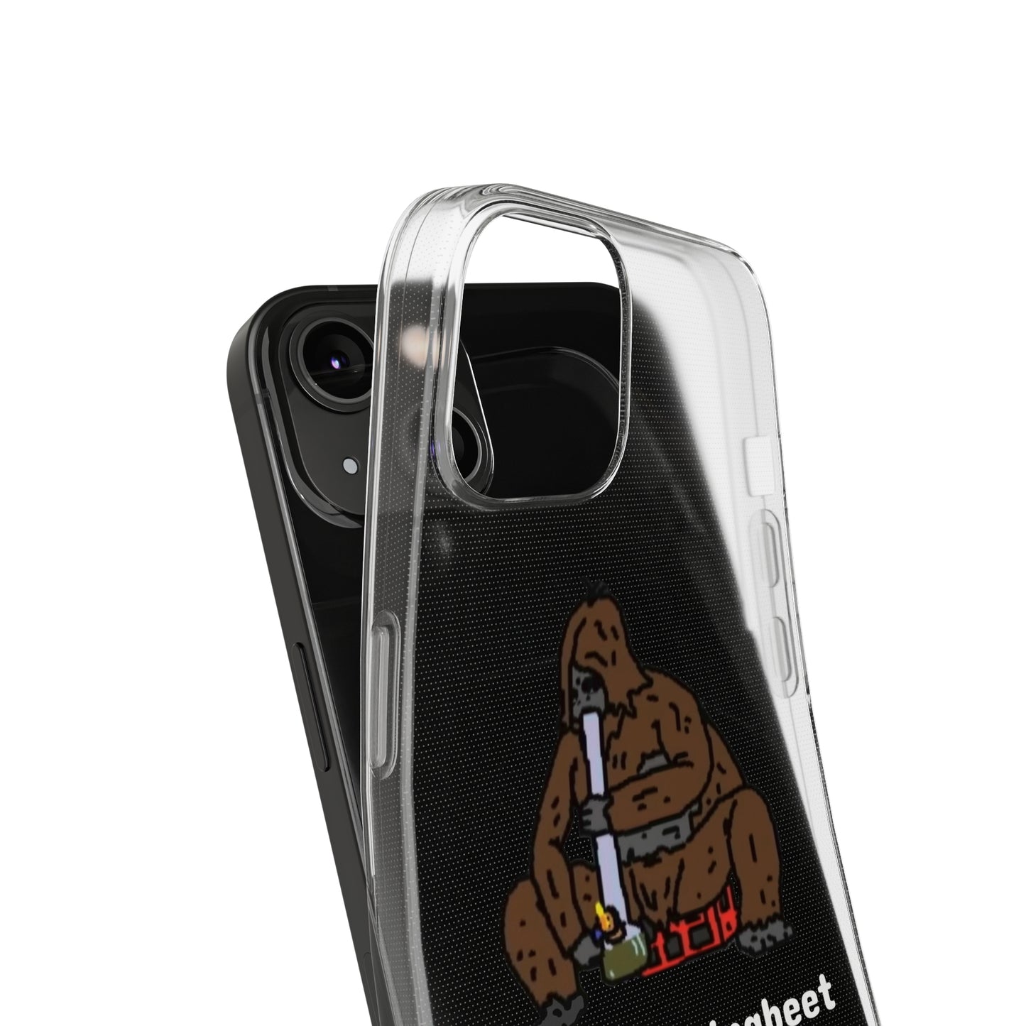 Sassy x Bong Clear Phone Case