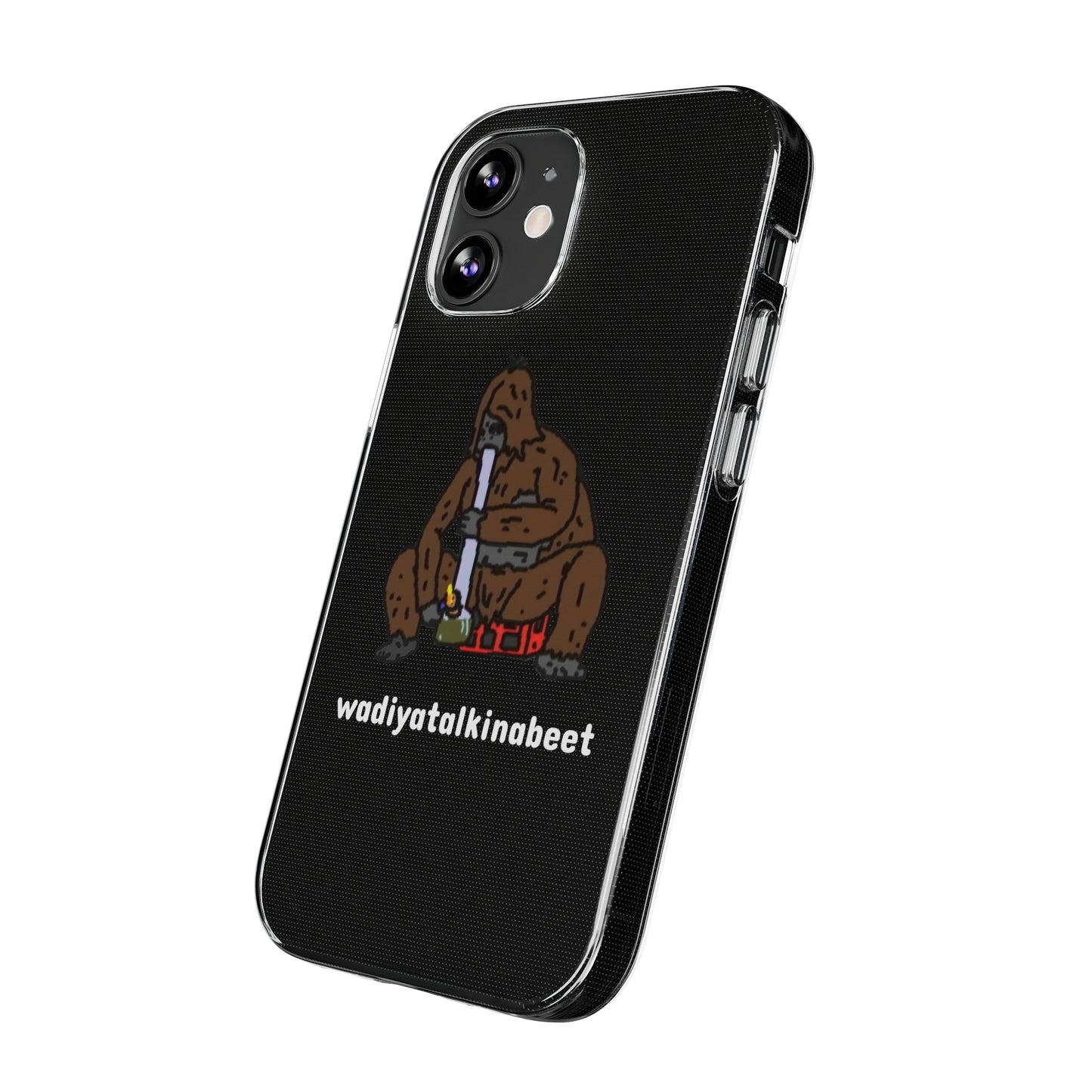 Sassy x Bong Clear Phone Case