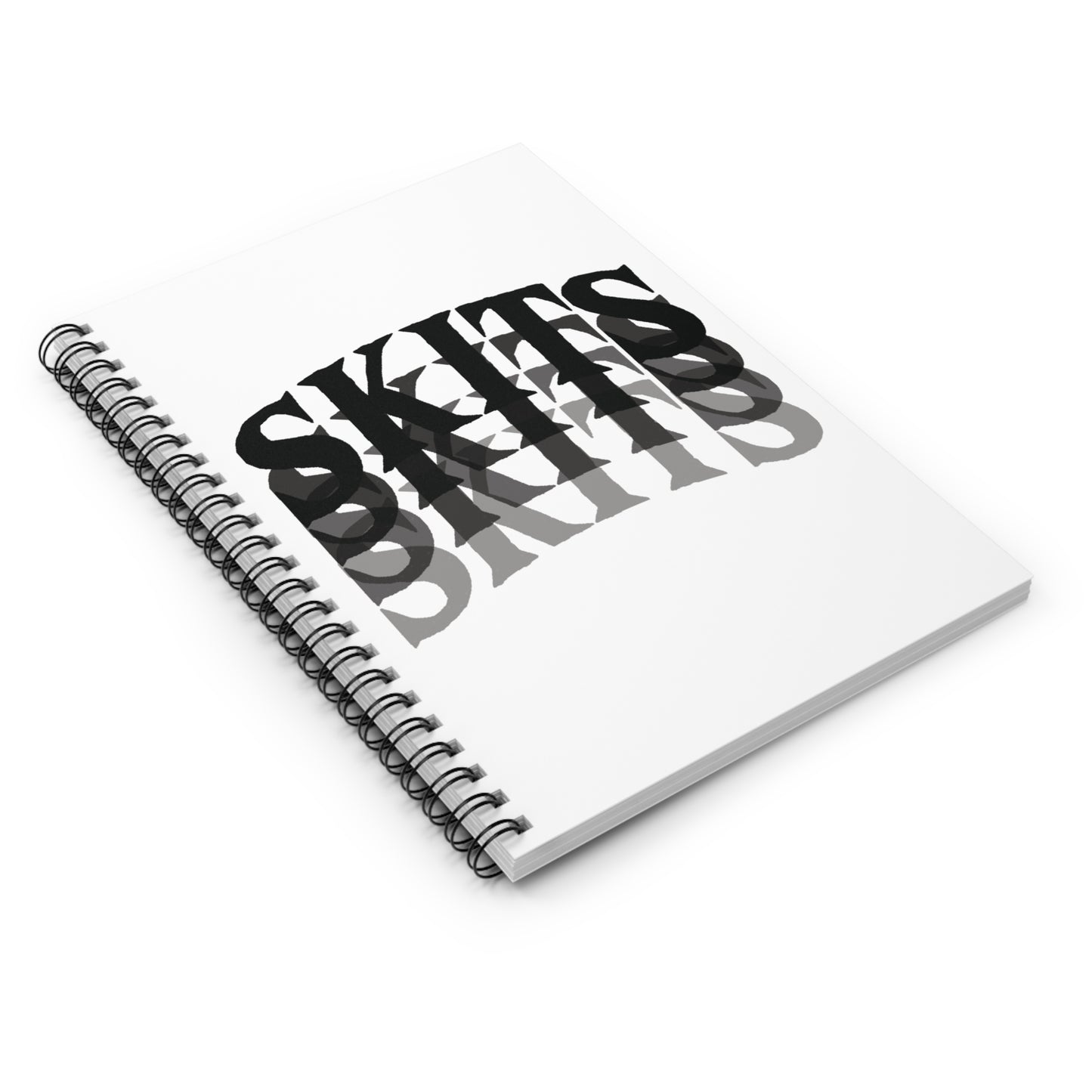 SKITS Spiral Notebook White v2