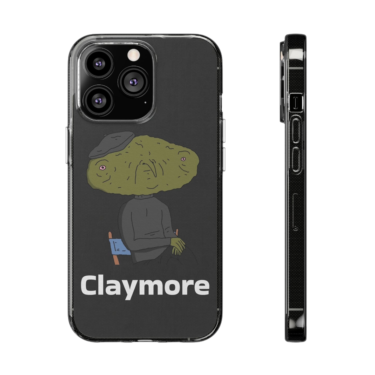 Claymore Clear Silicone Phone Case