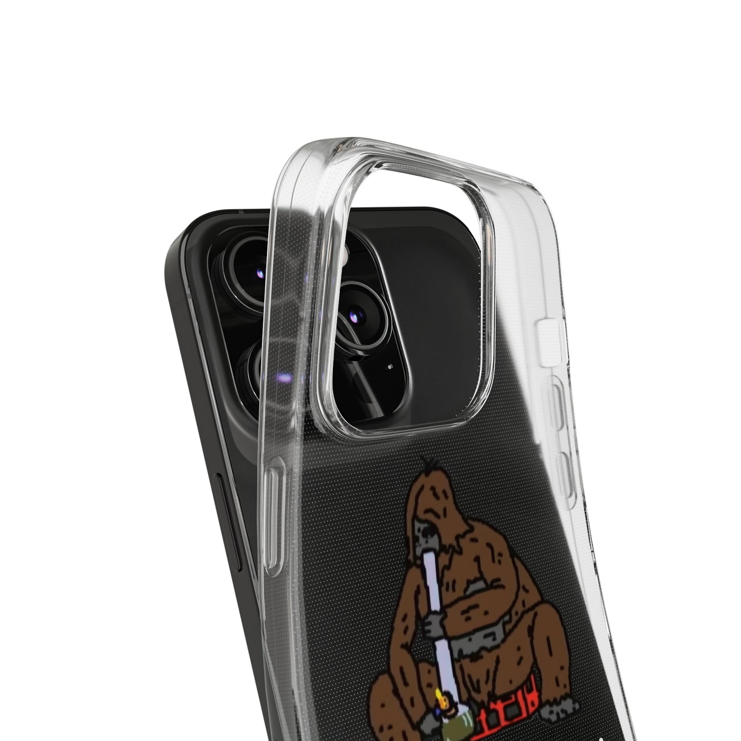 Sassy x Bong Clear Phone Case