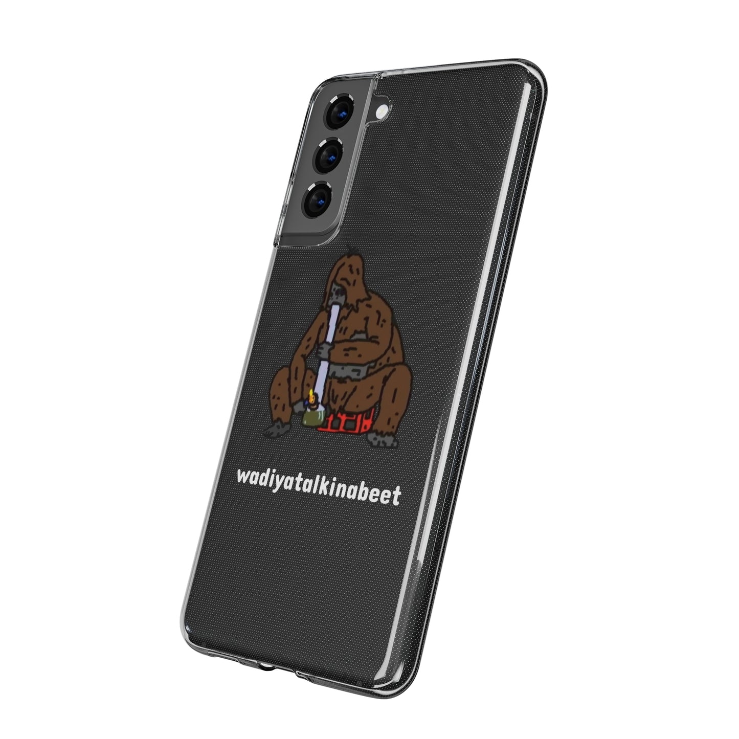 Sassy x Bong Clear Phone Case