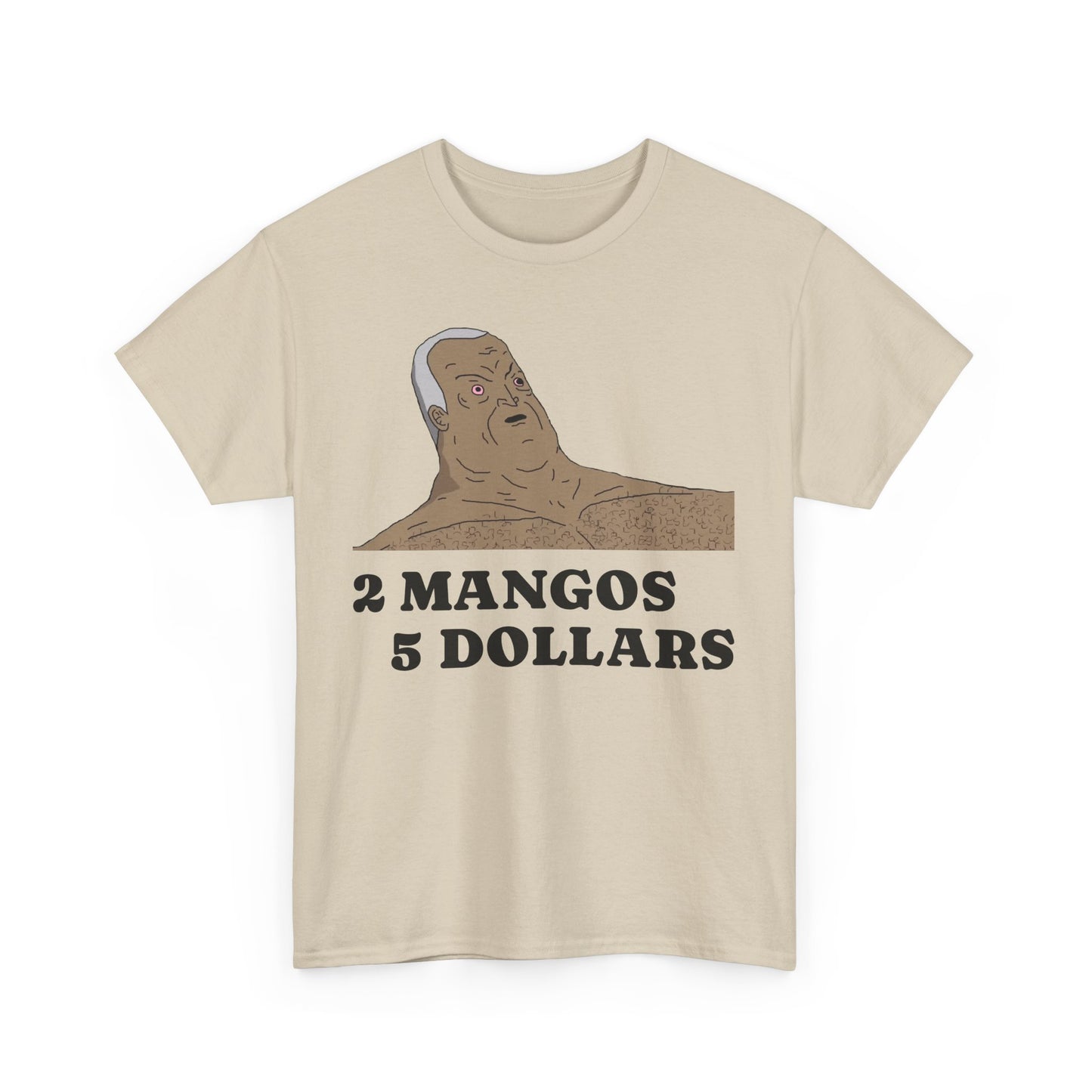 “2 Mangos 5 Dollars” Cotton T-Shirt