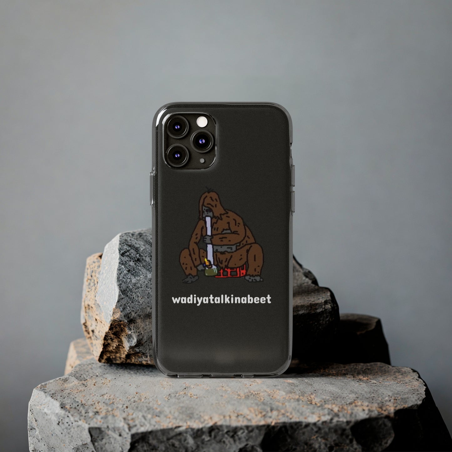 Sassy x Bong Clear Phone Case