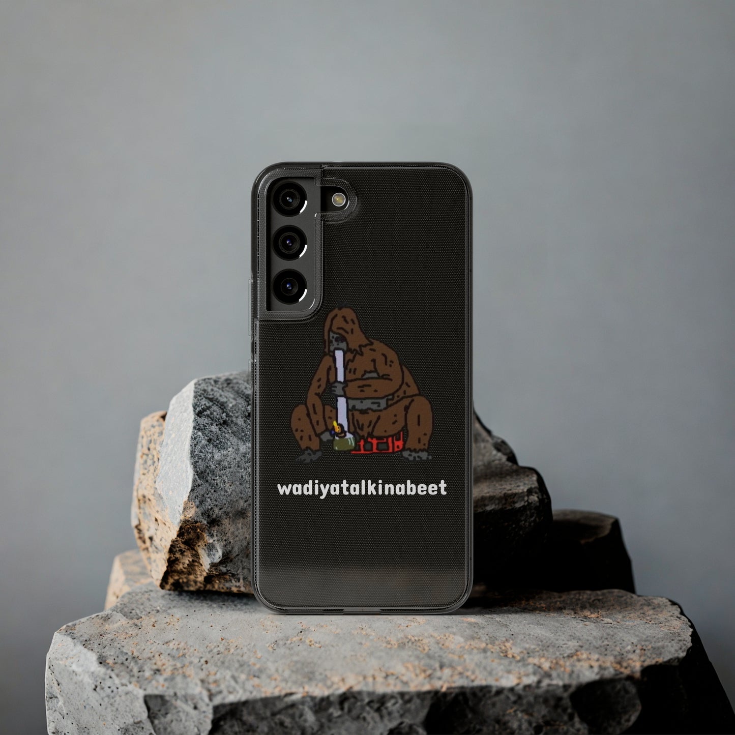 Sassy x Bong Clear Phone Case