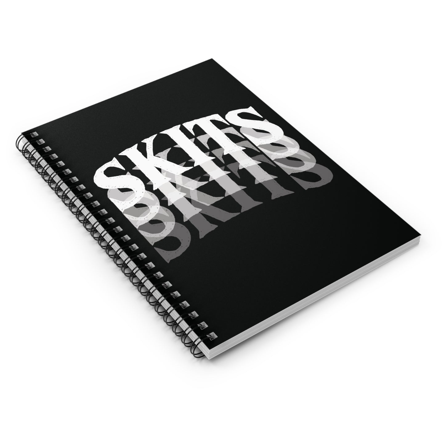 SKITS Spiral Notebook Black v2