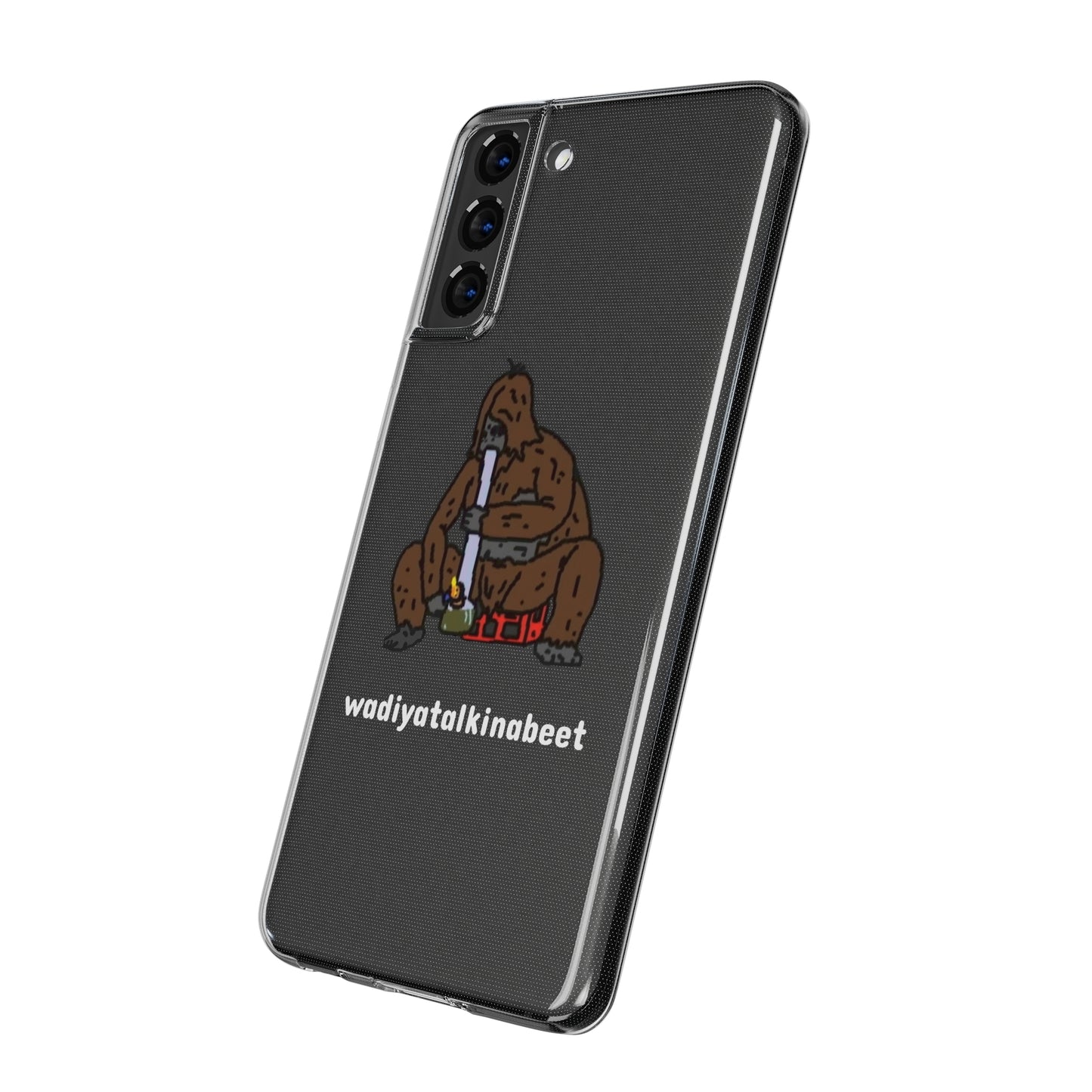 Sassy x Bong Clear Phone Case