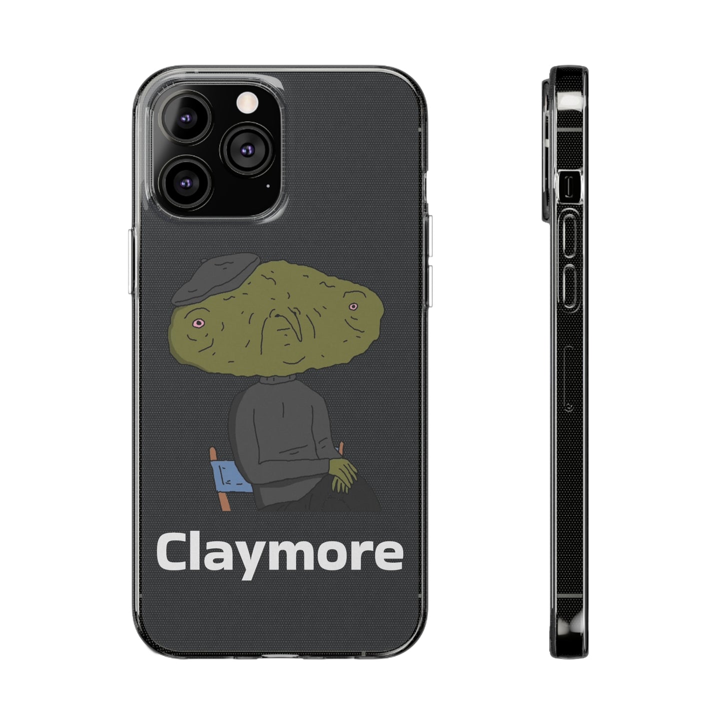 Claymore Clear Silicone Phone Case
