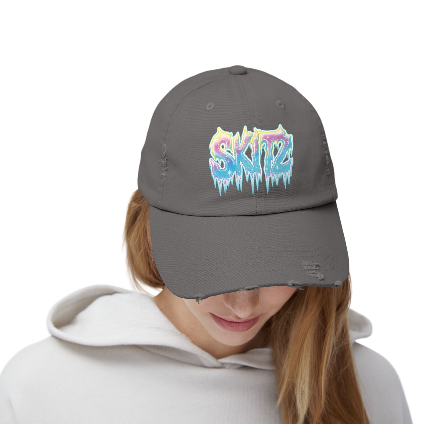 SKITZ DRAIN Distressed Hat