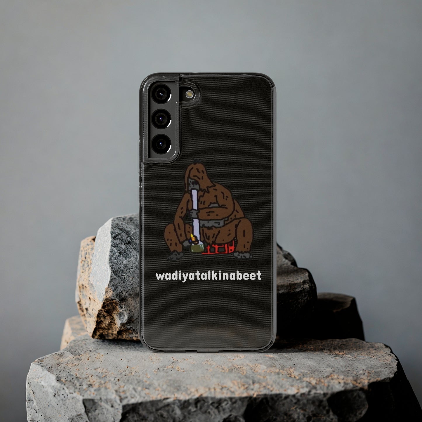 Sassy x Bong Clear Phone Case