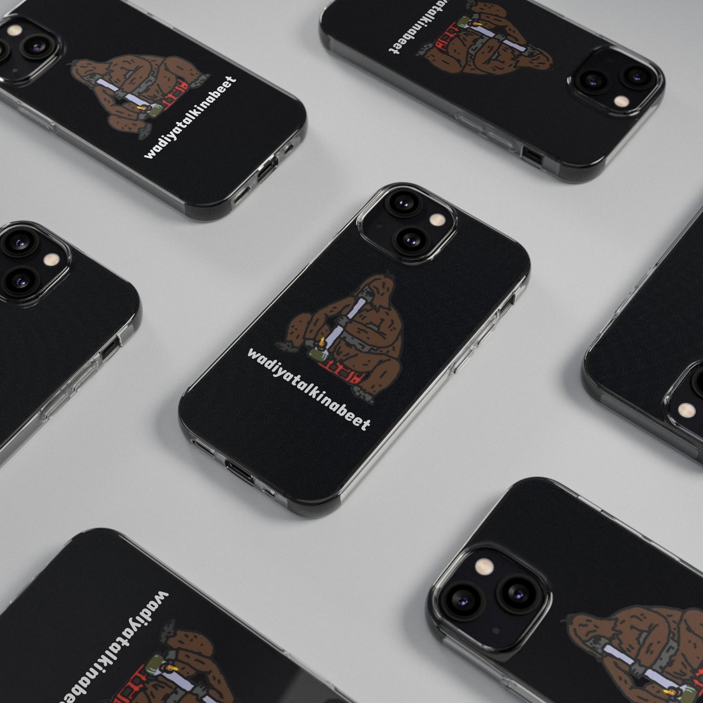 Sassy x Bong Clear Phone Case