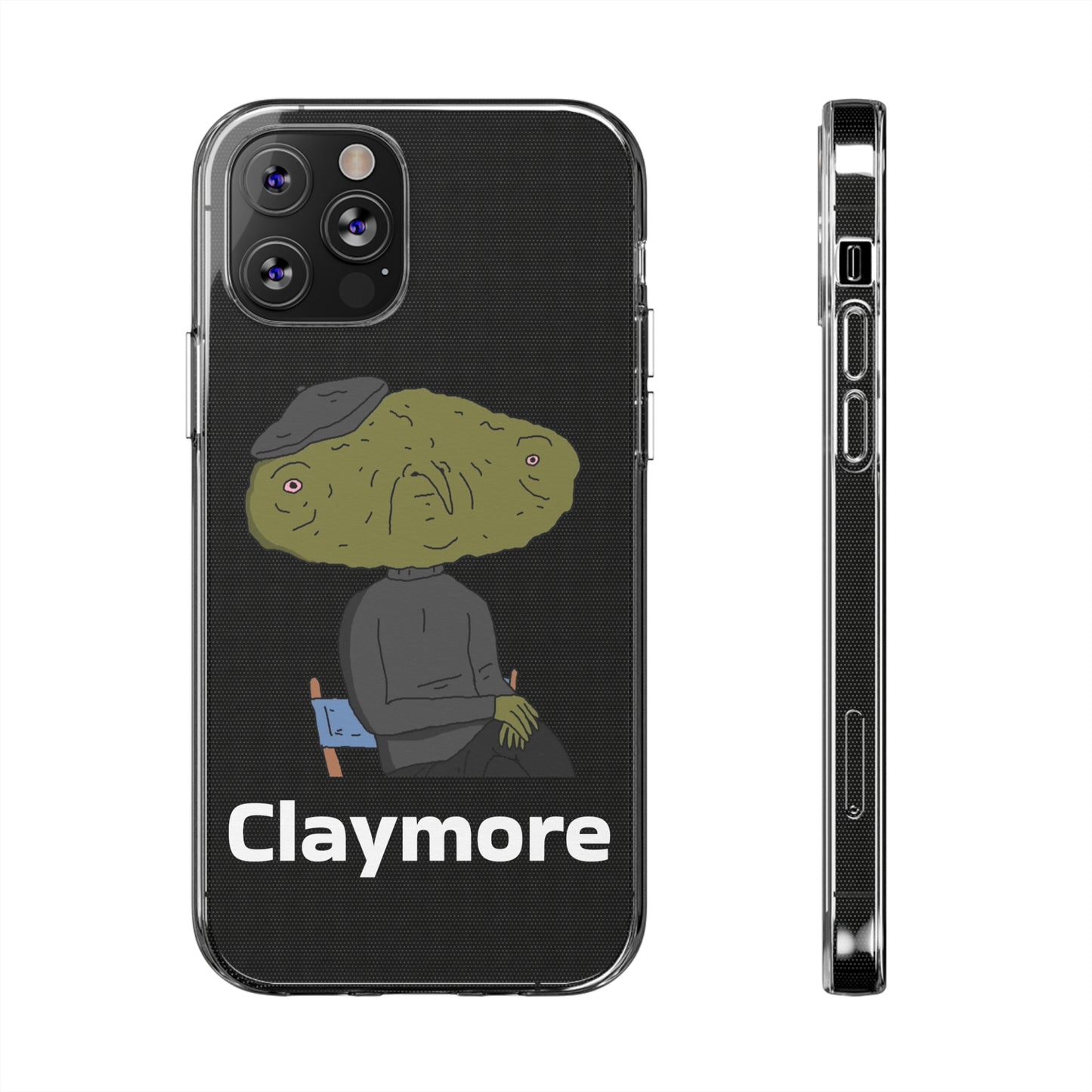 Claymore Clear Silicone Phone Case