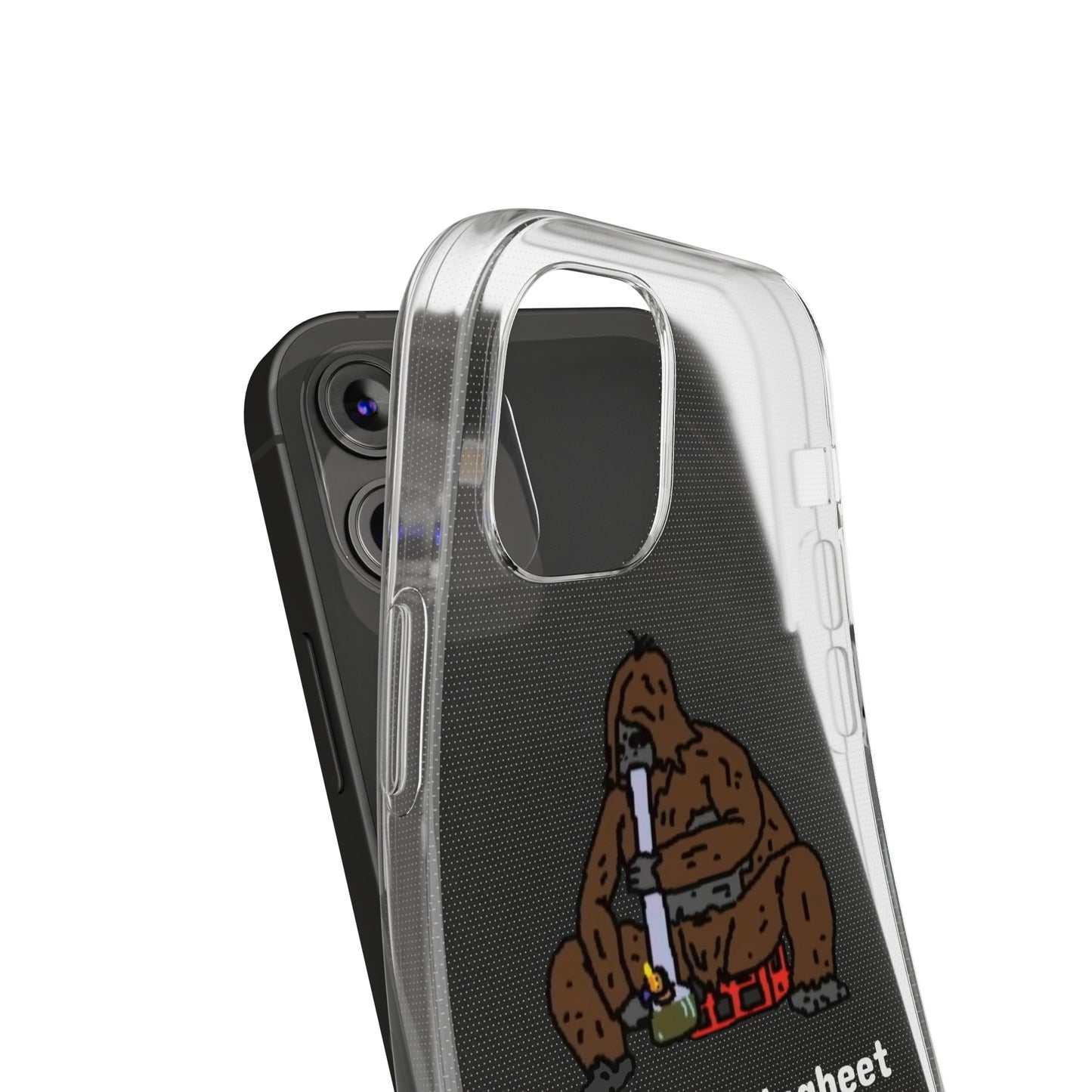 Sassy x Bong Clear Phone Case