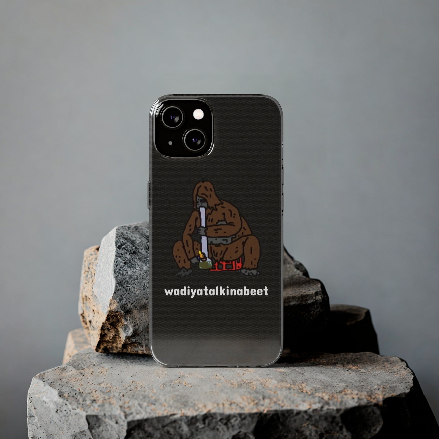 Sassy x Bong Clear Phone Case