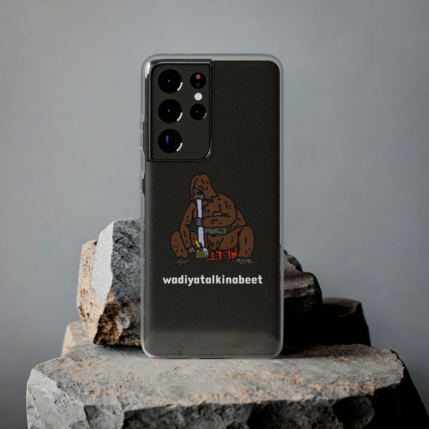 Sassy x Bong Clear Phone Case