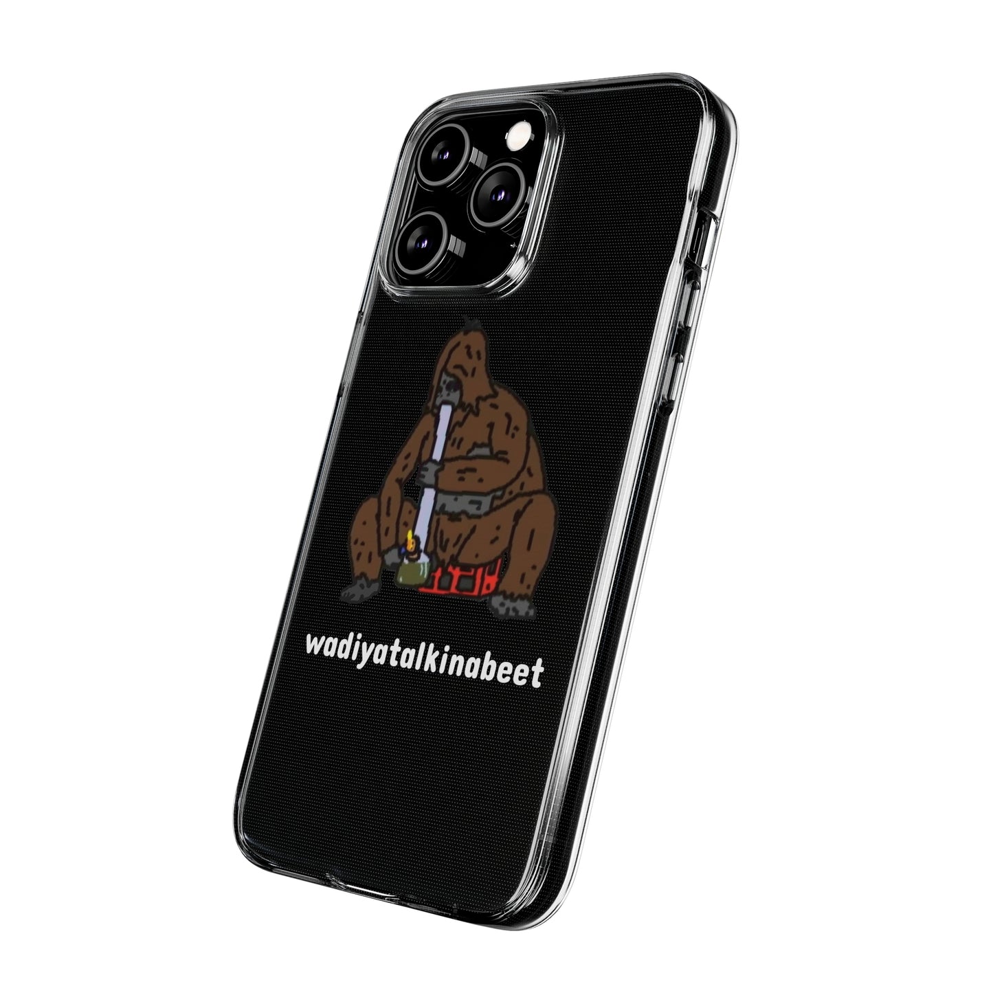 Sassy x Bong Clear Phone Case