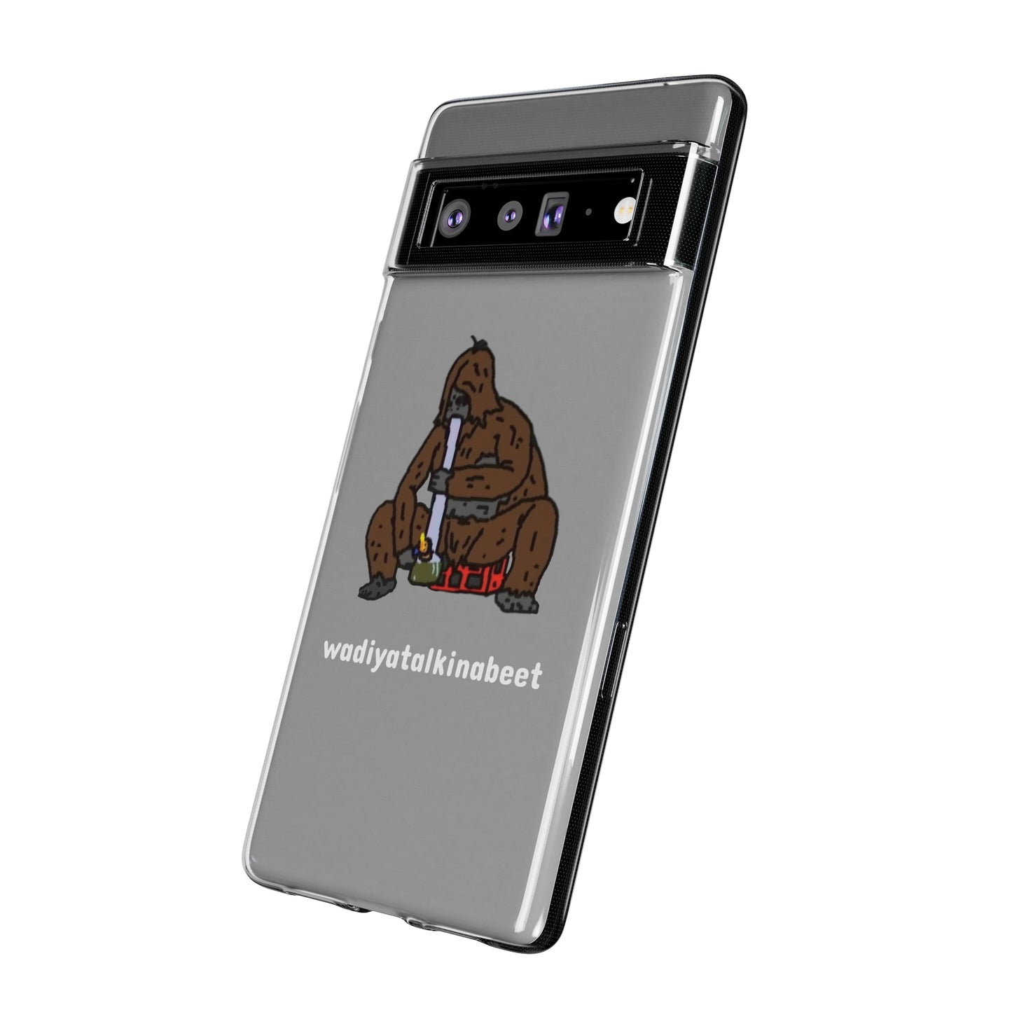 Sassy x Bong Clear Phone Case