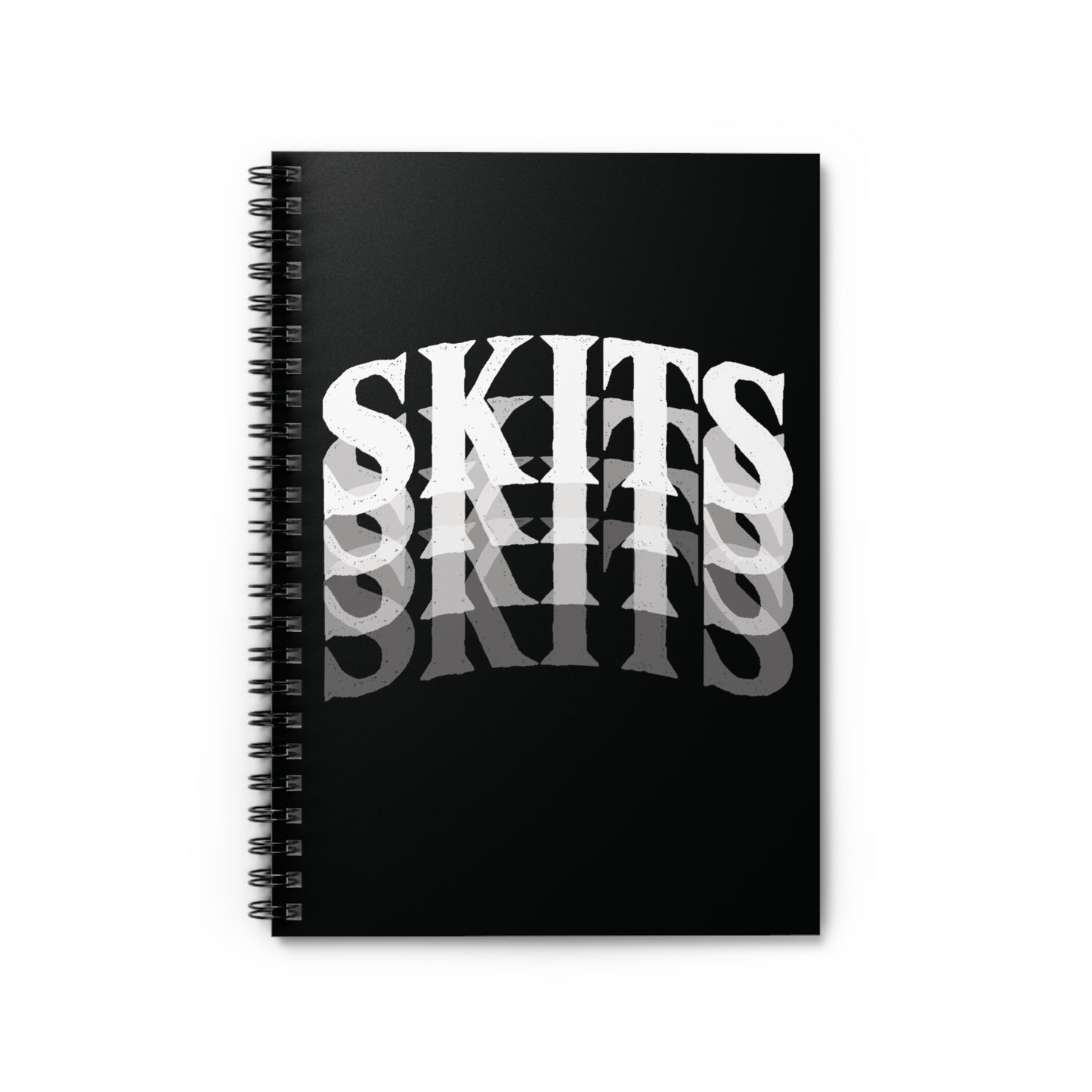 SKITS Spiral Notebook Black v2