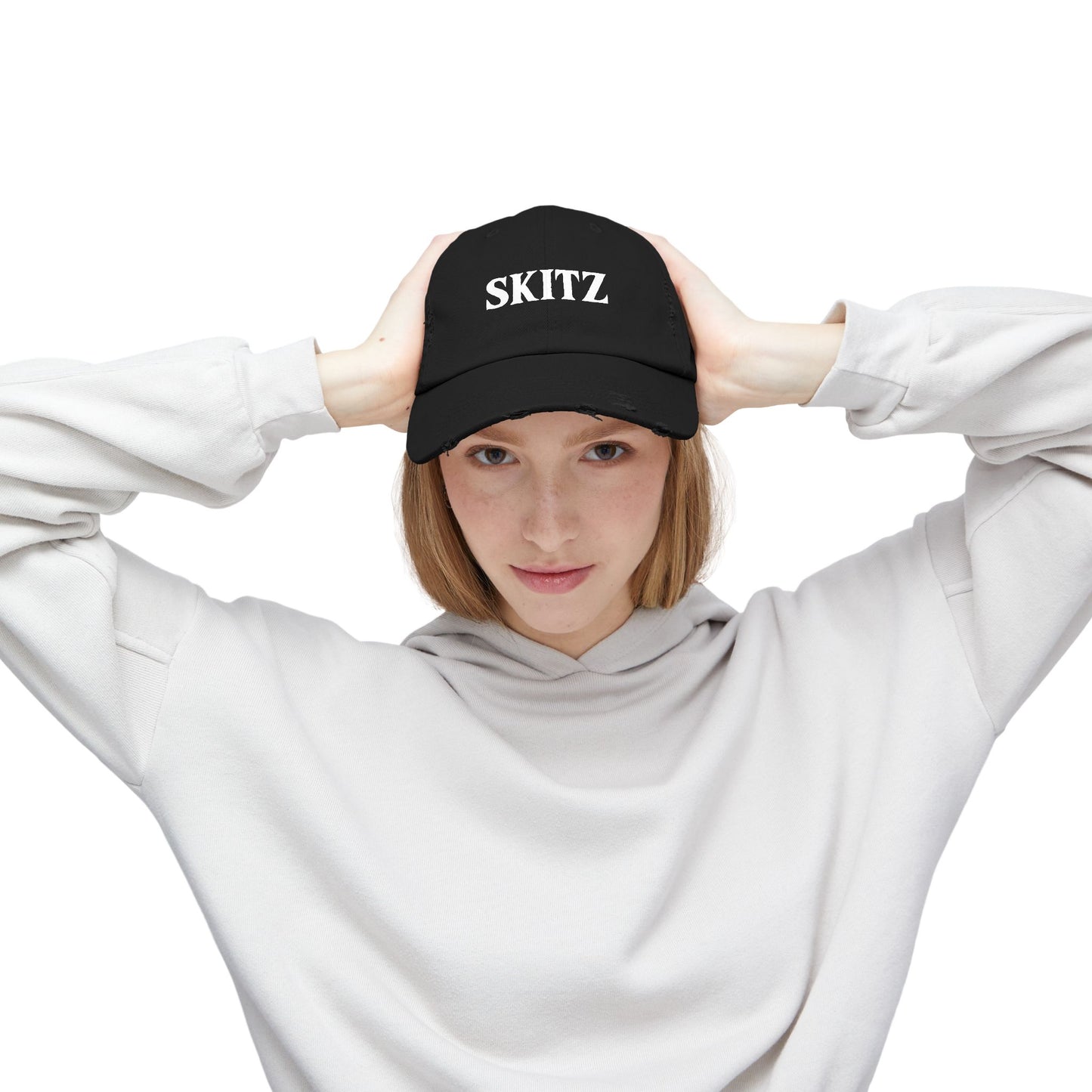 SKITZ Distressed Hat v1