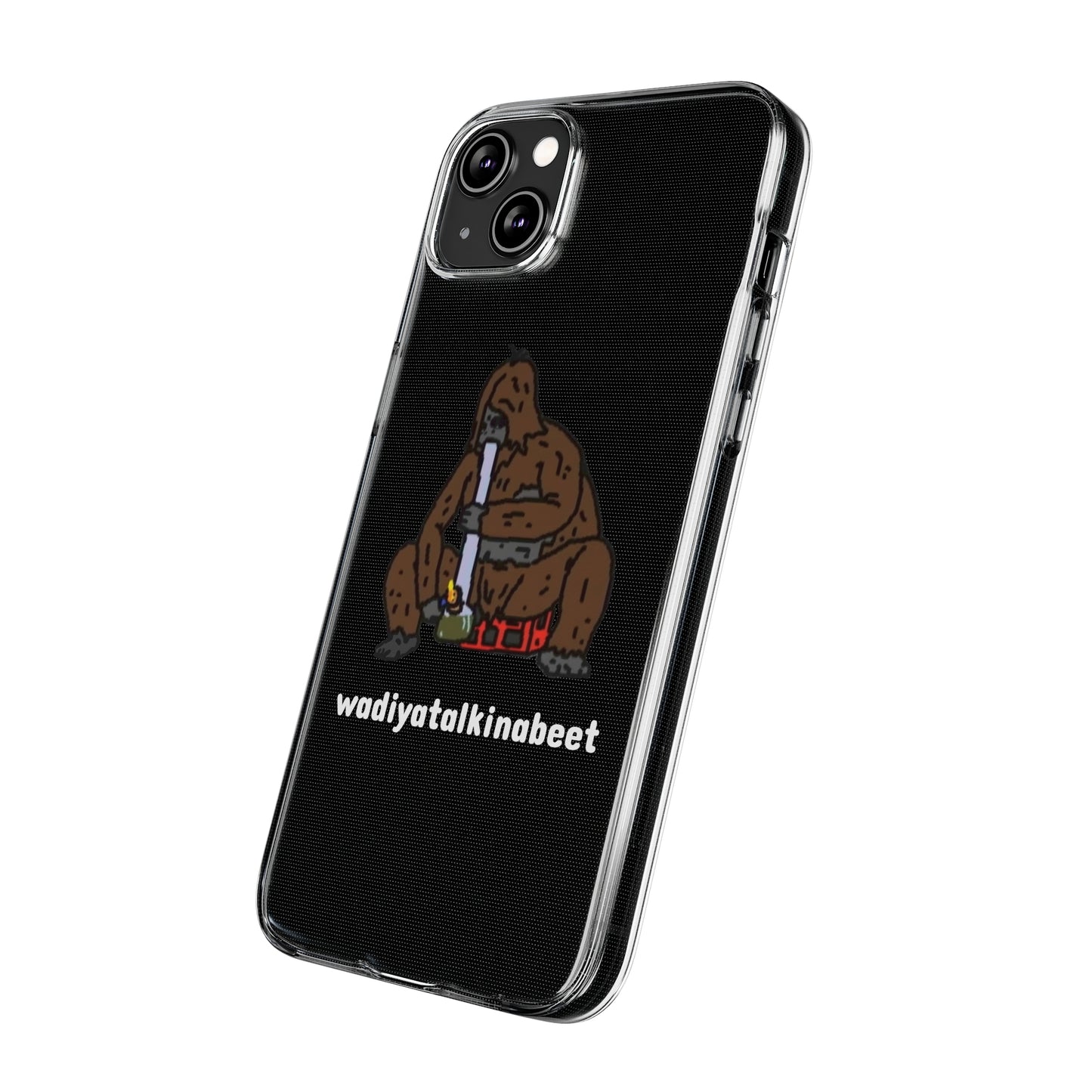 Sassy x Bong Clear Phone Case