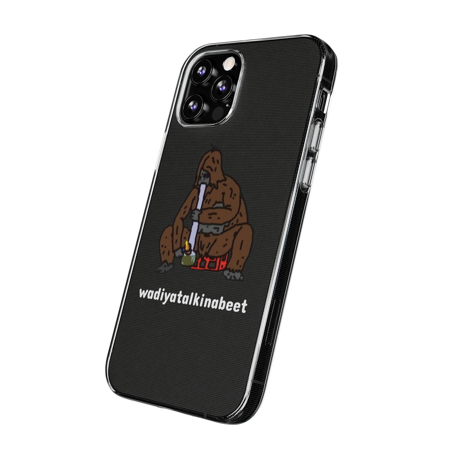 Sassy x Bong Clear Phone Case